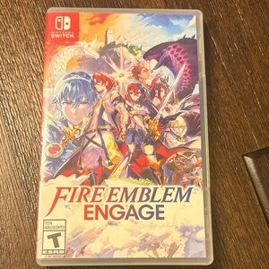 Nintendo Fire Emblem Engage Game with Red and Blue Art
